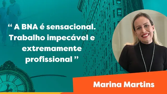 Depoimento de Marina Martins sobre o processo com a BNA