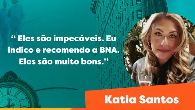 Depoimento de Katia Santos sobre o processo com a BNA