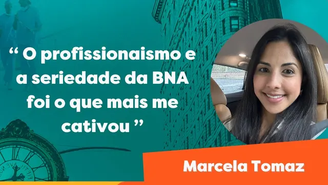 Depoimento de Marcela Tomaz sobre o processo com a BNA