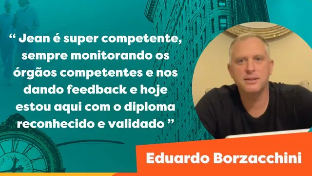 Depoimento de Eduardo Borzacchini sobre o processo com a BNA