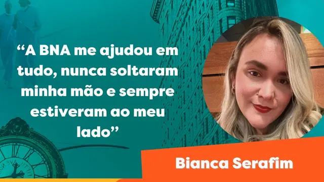 Depoimento de Bianca Serafim, enfermeira orientada pela BNA
