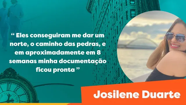 Depoimento de Josilene Duarte sobre o processo com a BNA