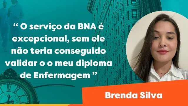 Depoimento de Brenda Silva sobre o processo com a BNA